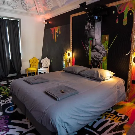 Capsule Art Déco - Jacuzzi - Netflix - Cinéma - Arcade De Jeux&nintendo Switch - 2 - Filet Suspendu Apartamento